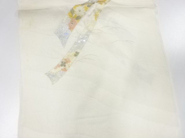  未使用品　正絹　帯揚げ